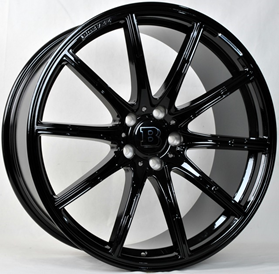 9.5*20  5/112 ET39 d66.6  (XN1037R) BLACK REAR Stuttgart